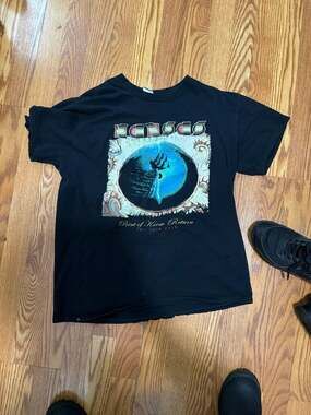 Kansas Band T-Shirt 2018 Fall Tour Point of Know Return Graphic Tee